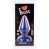 I Love Butt Plug Classic L I Love Butt 15 x 6.8 cm Bleu